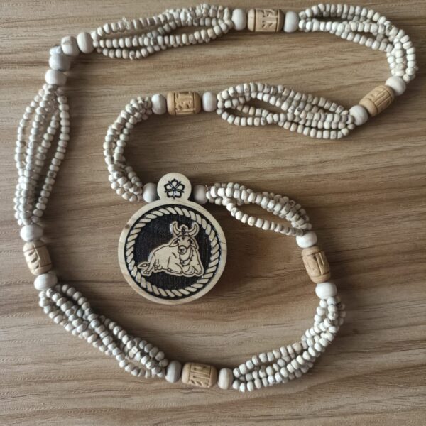 Gomata 5-Line Tulsi Bhaktmal Kanthi | गौमाता 5-लेयर तुलसी भक्तमाल कंठी