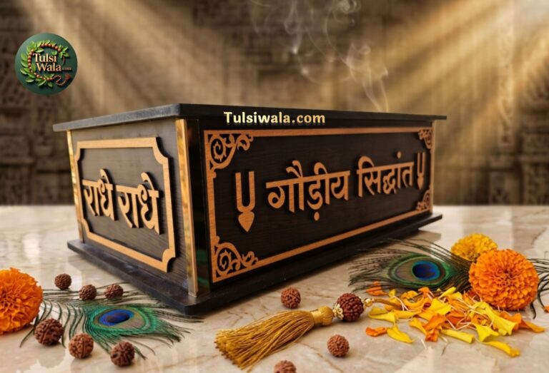 Shrimad Bhagwat Gift Box Premium Spiritual Wooden Box